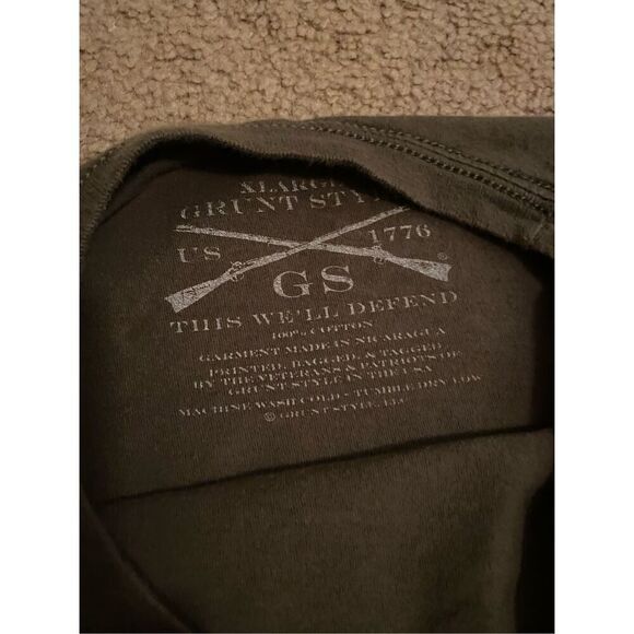 Grunt Style GIVE ME LIBERTY OR DEATH T-Shirt - Picture 4 of 5